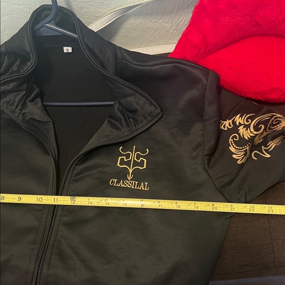 #0712+ Black Classilal Zipper W/ Pockets - Picture 6 of 6